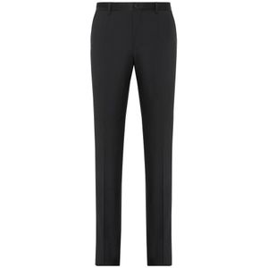 Philipp Plein, Heren, Broeken, Zwart, Maat: S Katoen,