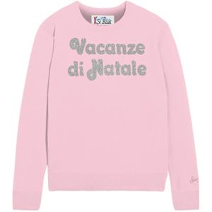 MC2 Saint Barth, Dames, Truien, Roze, Maat: L Wol,