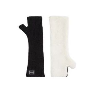 Hogan Dames Gebreide/Fleece Handschoenen , Multicolor , unisex , Maat: ONE Size