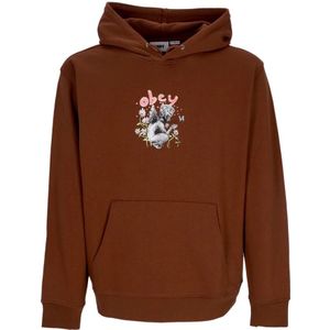 Obey, Heren, Sweatshirts & Hoodies, Bruin, Maat: XL Katoen,