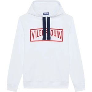 Vilebrequin, Heren, Sweatshirts & Hoodies, Wit, Maat: S Katoen,