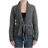 Roberto Cavalli, Dames, Truien, Grijs, Maat: M Wol,