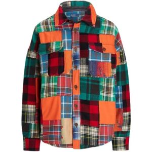 Polo Ralph Lauren, Dames, Blouses & Shirts, Veelkleurig, Maat: XS Katoen,