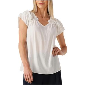 Co'Couture, Dames, Blouses & Shirts, Wit, Maat: XS