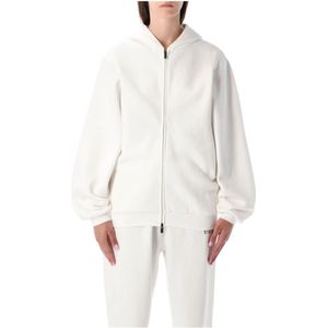 Fear Of God, Dames, Sweatshirts & Hoodies, Wit, Maat: S Fleece,