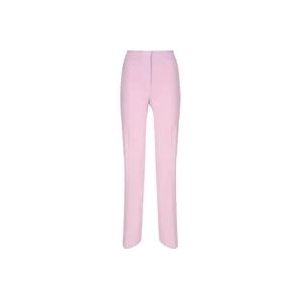 Pinko Flare-fit Roze Broek , Pink , Dames , Maat: XS