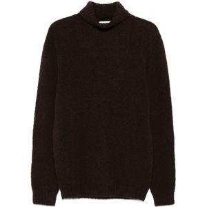 Scaglione, Heren, Truien, Bruin, Maat: M Wol,