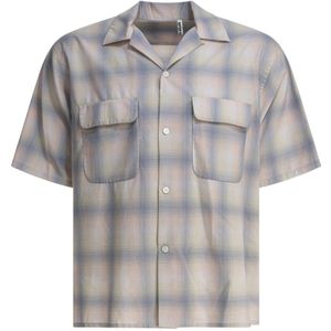 Kaptain Sunshine, Heren, Overhemden, Veelkleurig, Maat: L Wol,