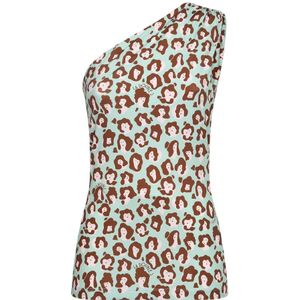 La DoubleJ, Dames, Tops, Veelkleurig, Maat: M Polyamide,