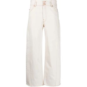 Ulla Johnson, Dames, Jeans, Wit, Maat: W28 Katoen,