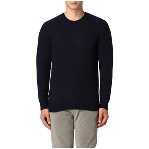 Drumohr, Heren, Truien, Blauw, Maat: 2XL Kasjmier,