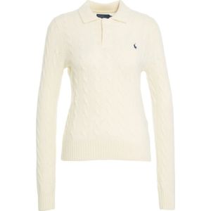 Polo Ralph Lauren, Dames, Tops, Wit, Maat: M Wol,