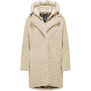 BomBoogie, Dames, Mantels, Beige, Maat: XS Poliester,