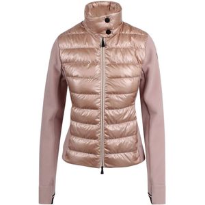 Moncler, Dames, Jassen, Roze, Maat: M Fleece,