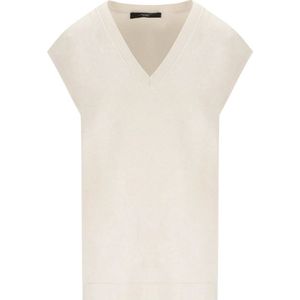 Weekend Max Mara, Dames, Jassen, Beige, Maat: XS Viscose,