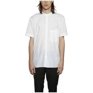 Isabel Benenato, Heren, Overhemden, Wit, Maat: S Katoen,