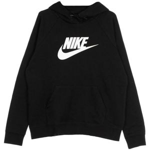 Nike, Dames, Sweatshirts & Hoodies, Zwart, Maat: L Katoen,