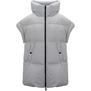 Herno, Dames, Jassen, Grijs, Maat: XS Polyamide,