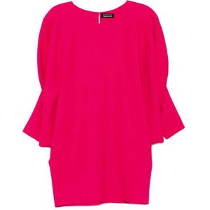 Gianluca Capannolo, Dames, Jurken, Roze, Maat: S Wol,