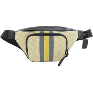 Coach Pre-owned, Dames, Pre-owned, Beige, Maat: ONE Size