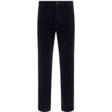 Boggi Milano - Corduroy Stretch Pants - Blauw - Heren