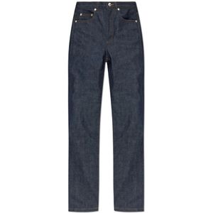 A.p.c., Dames, Jeans, Blauw, Maat: W25 Katoen,