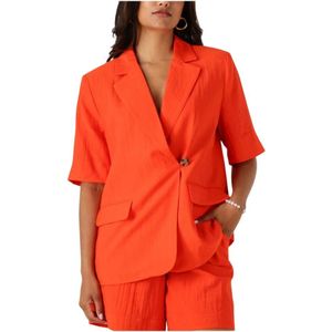 Y.a.s, Dames, Jassen, Oranje, Maat: M Linnen,