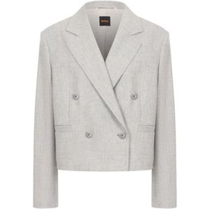 Hugo, Dames, Jassen, Grijs, Maat: M Wol,