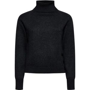 Silvian Heach, Dames, Truien, Zwart, Maat: XS Viscose,