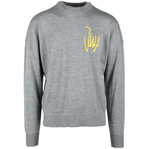 JW Anderson, Heren, Truien, Grijs, Maat: M Wol,