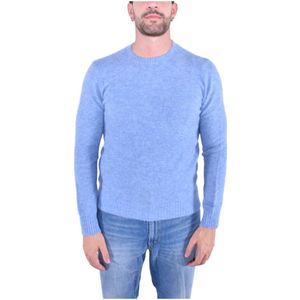 MC2 Saint Barth, Heren, Truien, Blauw, Maat: S Polyamide,