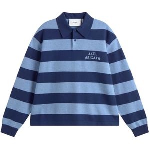 Axel Arigato, Heren, Tops, Blauw, Maat: L Katoen,