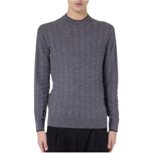 Paolo Pecora, Heren, Truien, Grijs, Maat: M