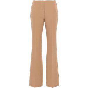 Ermanno Scervino, Dames, Broeken, Bruin, Maat: XS Poliester,