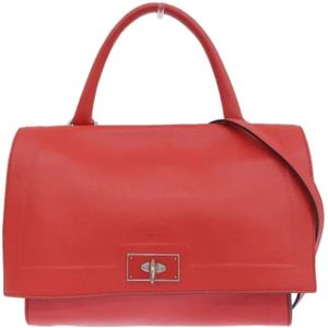 Givenchy Pre-owned, Dames, Pre-owned, Rood, Maat: ONE Size Leer,