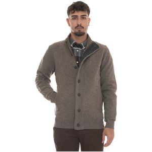 Barbour, Heren, Truien, Beige, Maat: S