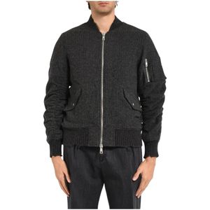 Giorgio Brato, Heren, Truien, Zwart, Maat: L Wol,