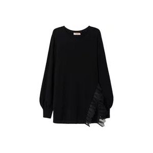 Twinset Zwarte Sweaters voor Vrouwen , Black , Dames , Maat: M