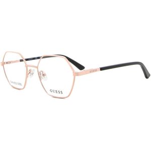 Guess - GU8275 - Optische Monturen - Zwart - Aluminium - Geometrisch