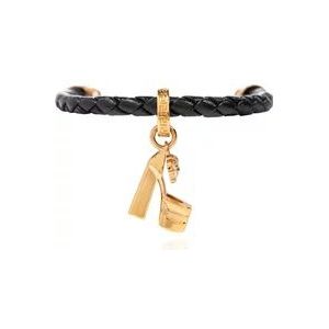 Versace Gevlochten armband , Black , Dames , Maat: ONE Size