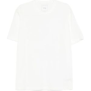 Y-3, Heren, Tops, Wit, Maat: XL Katoen,