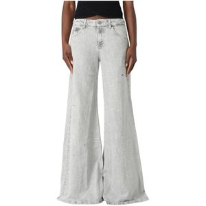 Dondup, Dames, Jeans, Grijs, Maat: W30