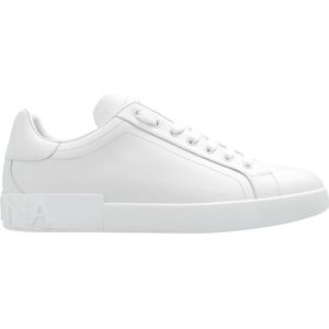 Dolce & Gabbana - Portofino Sneakers - Wit - Leer