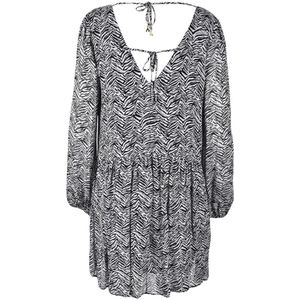 Patrizia Pepe, Dames, Jurken, Wit, Maat: S Viscose,