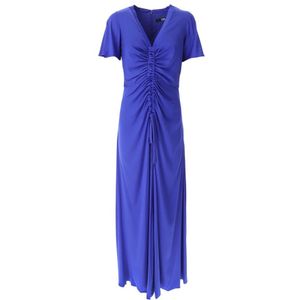 Karl Lagerfeld, Dames, Jurken, Blauw, Maat: XS