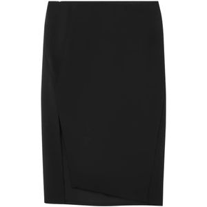 Versace, Dames, Rokken, Zwart, Maat: M Wol,