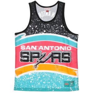 Mitchell & Ness - Jumbotron Mesh - Tanktop - San Antonio Spurs