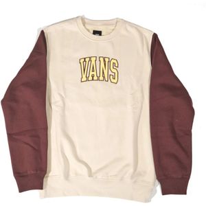 Vans, Dames, Sweatshirts & Hoodies, Beige, Maat: M Fleece,