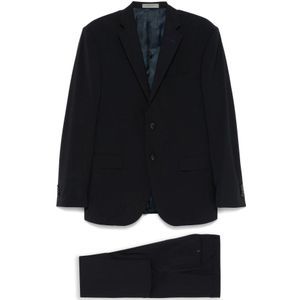 Corneliani, Heren, Pakken, Zwart, Maat: XL Wol,