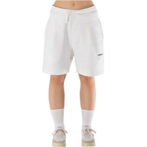 A Paper Kid, Heren, Korte broeken, Wit, Maat: M